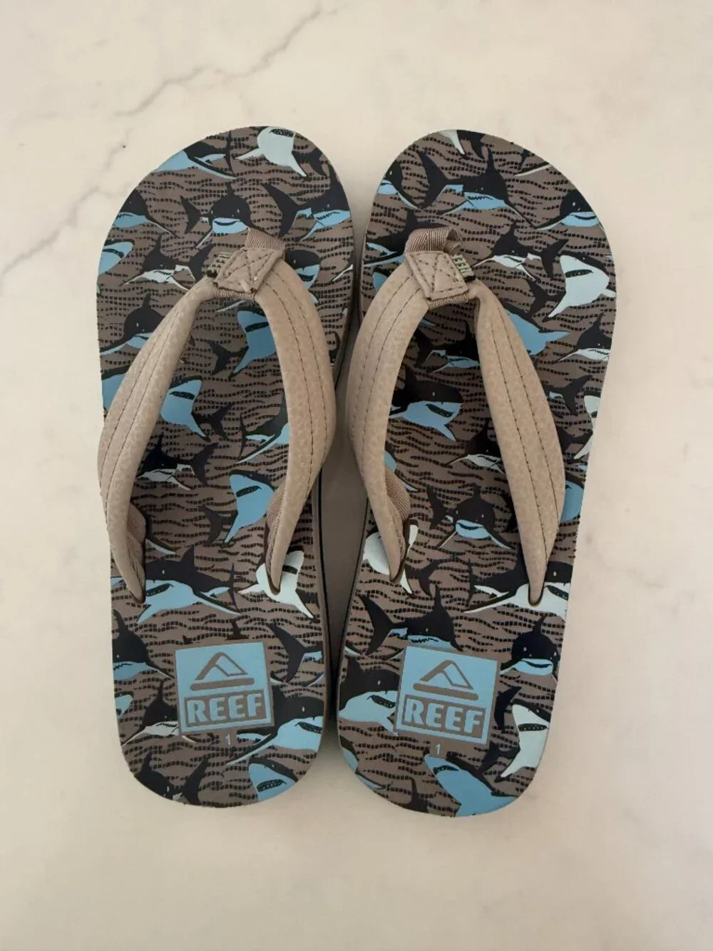 Reef Kids Flip Flop - Size 1